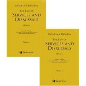 Doabia & Doabia: The Law of Services and Dismissals by Justice T S Doabia, Lexisnexis (2 HB Vols.)